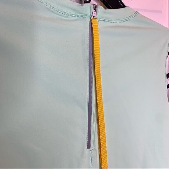 Lululemon Seawheeze crew fresh teal angel wing Size 8 - Picture 10 of 10
